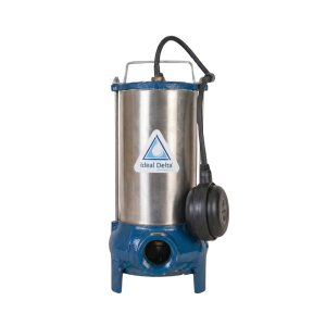 Eletrobomba Submersível de Drenagem Delta SP 105 N-V 1.0HP Vortex com Bóia