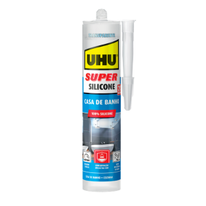 Super Silicone UHU casa banho (300ml) Branco
