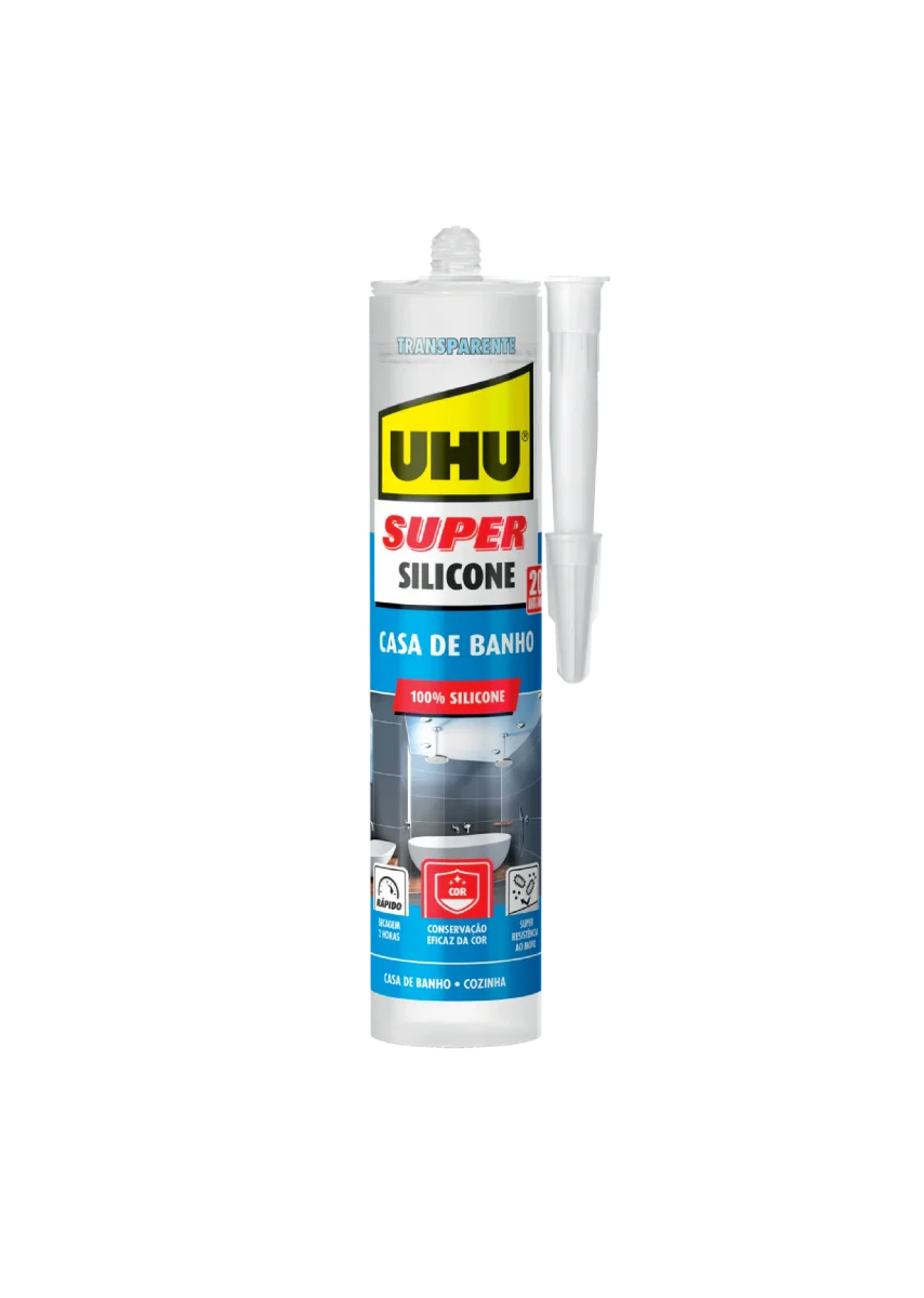 Super Silicone UHU casa banho (300ml) Branco - Image 2