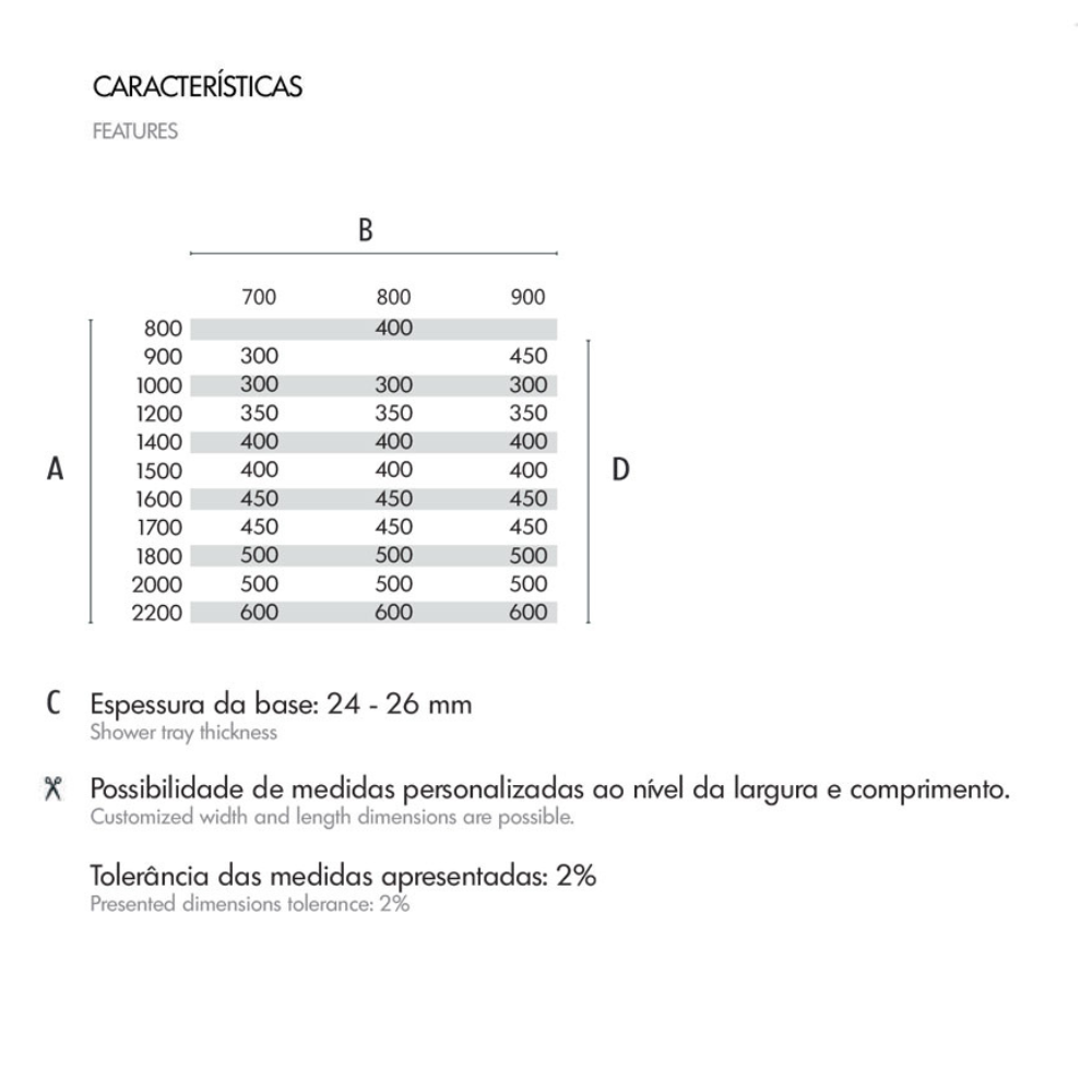 Base de Duche RESTONE STONE 100×80 - Image 3